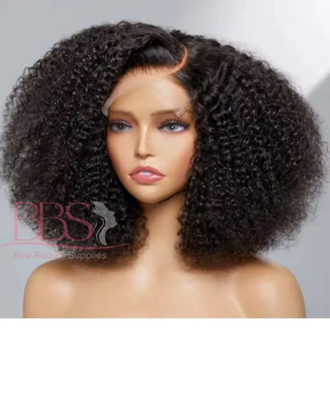 Natural Curly Wigs - Black