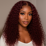 BBS M-Cap Wear Go KINKY CURLY 9*6 Pre Bleached Pre-Cut Lace Glueless Wig