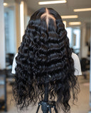 BBS Loose Deep WAVE  LACE CLOSURE HUMAN HAIR WIG