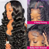 BBS LOOSE WAVE  LACE CLOSURE HUMAN HAIR WIG