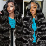 BBS LOOSE WAVE  LACE CLOSURE HUMAN HAIR WIG