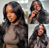 BBS BODY WAVE 9*6 Pre Bleached Lace Glueless Wig