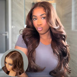 BBS BODY WAVE 9*6 Pre Bleached Lace Glueless Wig