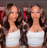 BBS BODY WAVE 9*6 Pre Bleached Lace Glueless Wig