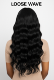 BBS LOOSE WAVE  LACE CLOSURE HUMAN HAIR WIG