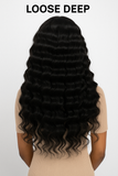 BBS Loose Deep WAVE   LACE CLOSURE HUMAN HAIR WIG