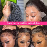BBS Deep Wave Curly wig  LACE CLOSURE HUMAN HAIR WIG