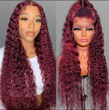 BBS WATER WAVE CURLY LACE FRONTAL COLOR
